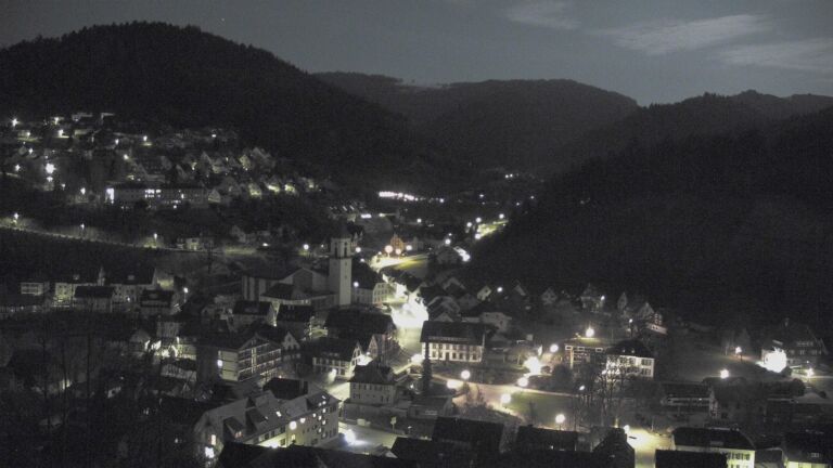 Dieses Bild zeigt eine Webcam-Aufnahme von Ottenhöfen, aufgenommen am Freitag, den 03.04.2026 um 03:00 Uhr