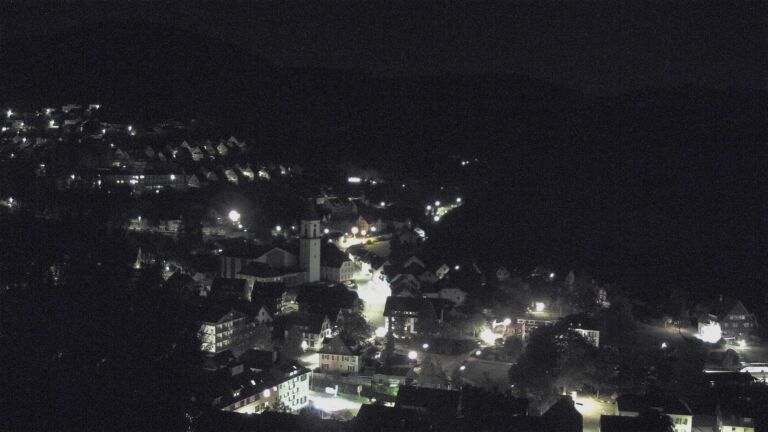 Dieses Bild zeigt eine Webcam-Aufnahme von Ottenhöfen, aufgenommen am Donnerstag, den 17.09.2026 um 04:30 Uhr