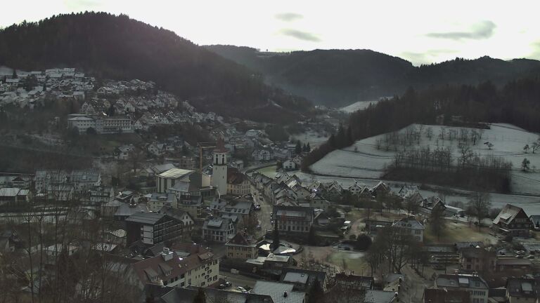 Dieses Bild zeigt eine Webcam-Aufnahme von Ottenhöfen, aufgenommen am Mittwoch, den 31.12.2025 um 10:50 Uhr