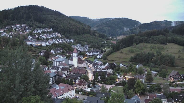Dieses Bild zeigt eine Webcam-Aufnahme von Ottenhöfen, aufgenommen am Mittwoch, den 09.09.2026 um 06:40 Uhr