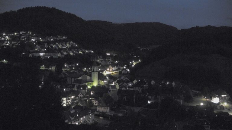 Dieses Bild zeigt eine Webcam-Aufnahme von Ottenhöfen, aufgenommen am Dienstag, den 09.06.2026 um 22:30 Uhr