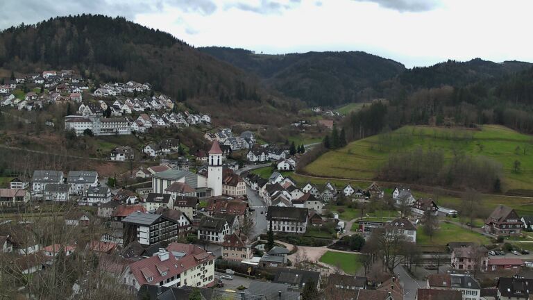 Dieses Bild zeigt eine Webcam-Aufnahme von Ottenhöfen, aufgenommen am Mittwoch, den 11.03.2026 um 11:50 Uhr