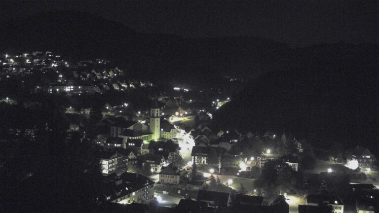 Dieses Bild zeigt eine Webcam-Aufnahme von Ottenhöfen, aufgenommen am Donnerstag, den 07.05.2026 um 22:30 Uhr
