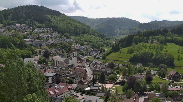 Dieses Bild zeigt eine Webcam-Aufnahme von Ottenhöfen, aufgenommen am Freitag, den 08.05.2026 um 13:10 Uhr