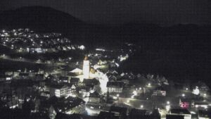 Dieses Bild zeigt eine Webcam-Aufnahme von Ottenhöfen, aufgenommen am Montag, den 23.02.2026 um 19:30 Uhr