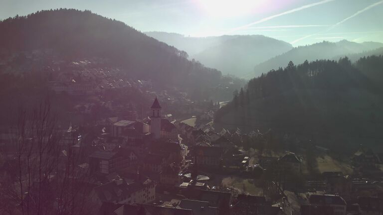 Dieses Bild zeigt eine Webcam-Aufnahme von Ottenhöfen, aufgenommen am Freitag, den 26.12.2025 um 11:40 Uhr