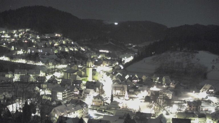 Dieses Bild zeigt eine Webcam-Aufnahme von Ottenhöfen, aufgenommen am Mittwoch, den 07.01.2026 um 06:20 Uhr