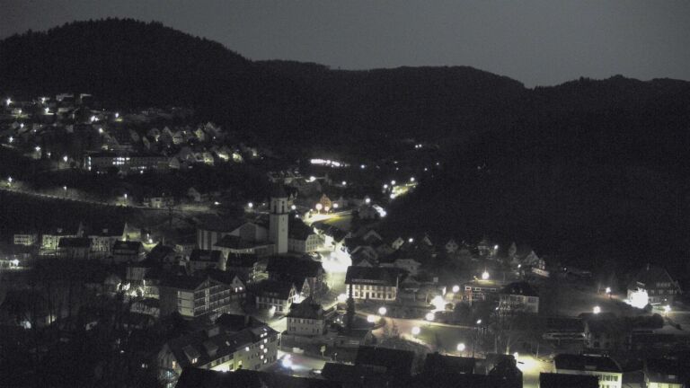 Dieses Bild zeigt eine Webcam-Aufnahme von Ottenhöfen, aufgenommen am Freitag, den 06.03.2026 um 02:30 Uhr