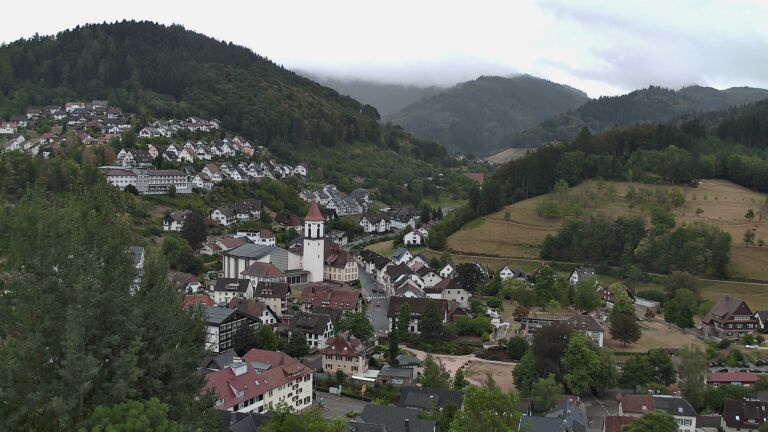 Dieses Bild zeigt eine Webcam-Aufnahme von Ottenhöfen, aufgenommen am Donnerstag, den 20.08.2026 um 14:40 Uhr