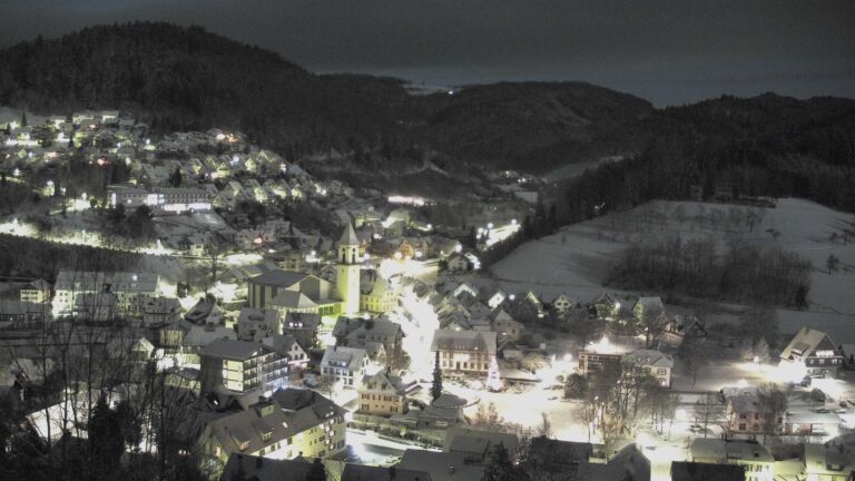 Dieses Bild zeigt eine Webcam-Aufnahme von Ottenhöfen, aufgenommen am Samstag, den 03.01.2026 um 07:00 Uhr