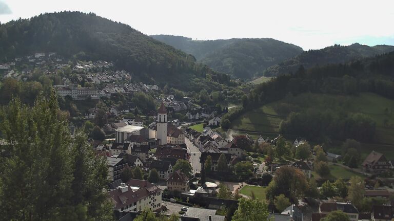 Dieses Bild zeigt eine Webcam-Aufnahme von Ottenhöfen, aufgenommen am Mittwoch, den 14.10.2026 um 11:40 Uhr