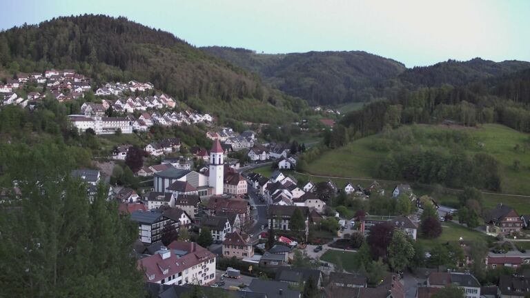 Dieses Bild zeigt eine Webcam-Aufnahme von Ottenhöfen, aufgenommen am Donnerstag, den 30.04.2026 um 21:00 Uhr