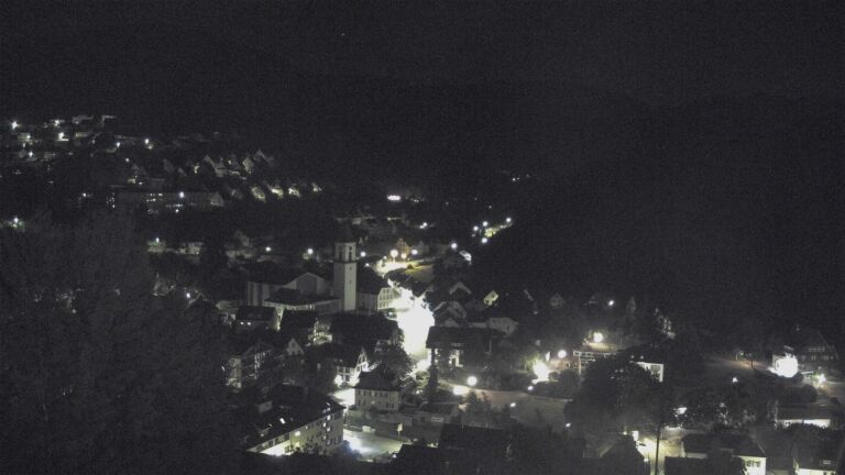 Dieses Bild zeigt eine Webcam-Aufnahme von Ottenhöfen, aufgenommen am Samstag, den 18.07.2026 um 03:00 Uhr