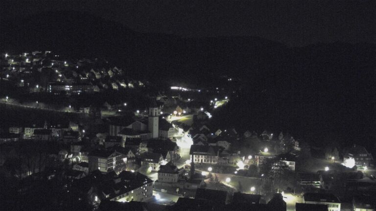 Dieses Bild zeigt eine Webcam-Aufnahme von Ottenhöfen, aufgenommen am Donnerstag, den 16.04.2026 um 00:30 Uhr