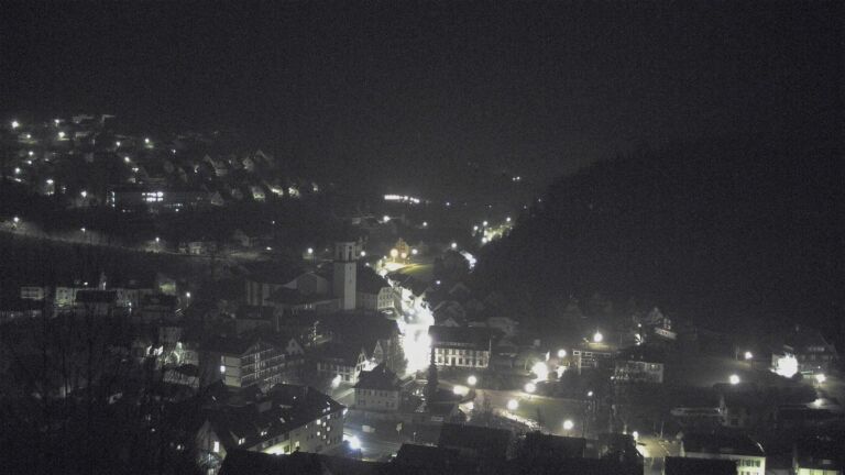 Dieses Bild zeigt eine Webcam-Aufnahme von Ottenhöfen, aufgenommen am Dienstag, den 24.02.2026 um 02:00 Uhr