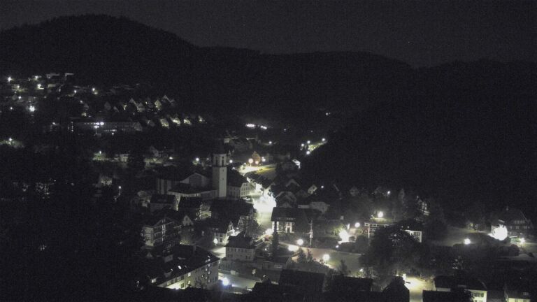 Dieses Bild zeigt eine Webcam-Aufnahme von Ottenhöfen, aufgenommen am Freitag, den 08.05.2026 um 03:00 Uhr