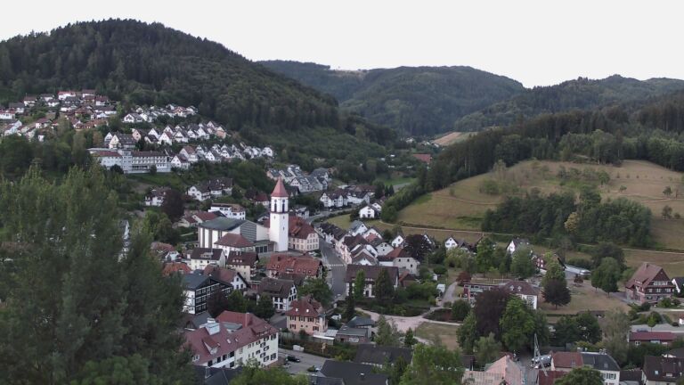 Dieses Bild zeigt eine Webcam-Aufnahme von Ottenhöfen, aufgenommen am Mittwoch, den 22.07.2026 um 05:40 Uhr