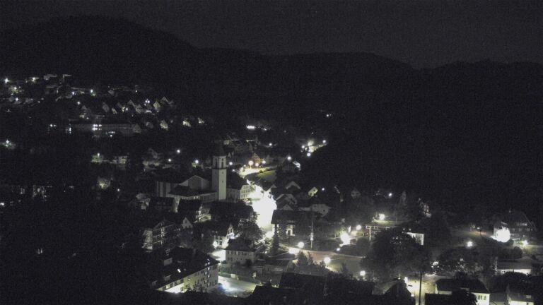 Dieses Bild zeigt eine Webcam-Aufnahme von Ottenhöfen, aufgenommen am Dienstag, den 23.06.2026 um 00:30 Uhr