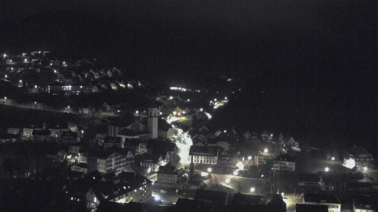 Dieses Bild zeigt eine Webcam-Aufnahme von Ottenhöfen, aufgenommen am Donnerstag, den 12.03.2026 um 03:00 Uhr