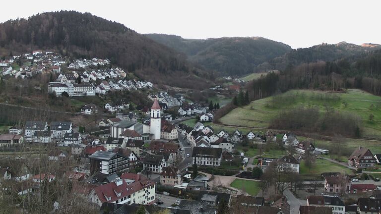 Dieses Bild zeigt eine Webcam-Aufnahme von Ottenhöfen, aufgenommen am Freitag, den 13.03.2026 um 07:20 Uhr