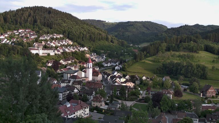 Dieses Bild zeigt eine Webcam-Aufnahme von Ottenhöfen, aufgenommen am Montag, den 01.06.2026 um 20:30 Uhr