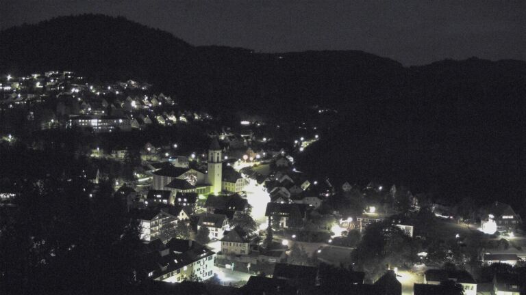 Dieses Bild zeigt eine Webcam-Aufnahme von Ottenhöfen, aufgenommen am Donnerstag, den 17.09.2026 um 20:40 Uhr