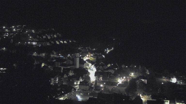 Dieses Bild zeigt eine Webcam-Aufnahme von Ottenhöfen, aufgenommen am Mittwoch, den 14.10.2026 um 00:00 Uhr