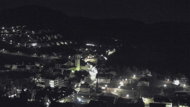Dieses Bild zeigt eine Webcam-Aufnahme von Ottenhöfen, aufgenommen am Donnerstag, den 26.02.2026 um 05:00 Uhr
