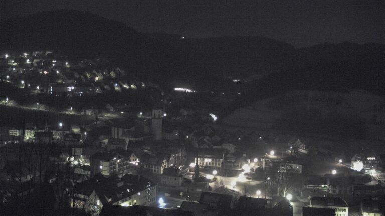 Dieses Bild zeigt eine Webcam-Aufnahme von Ottenhöfen, aufgenommen am Freitag, den 02.01.2026 um 02:00 Uhr