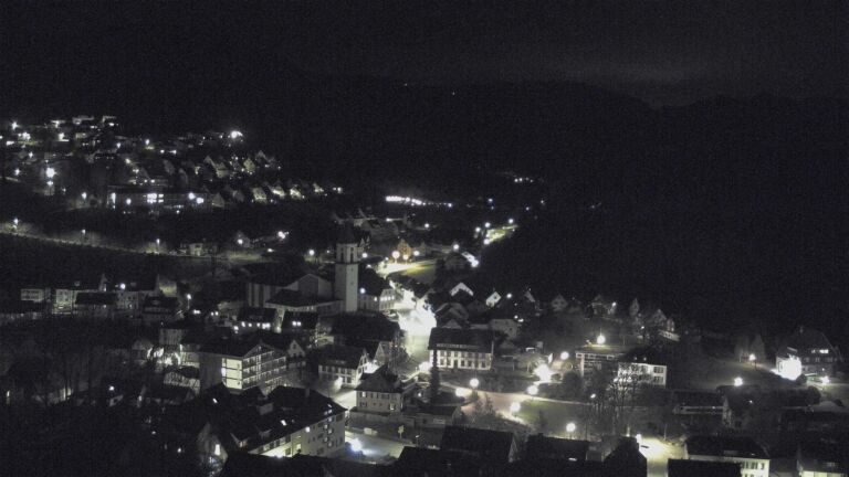 Dieses Bild zeigt eine Webcam-Aufnahme von Ottenhöfen, aufgenommen am Sonntag, den 05.04.2026 um 23:00 Uhr