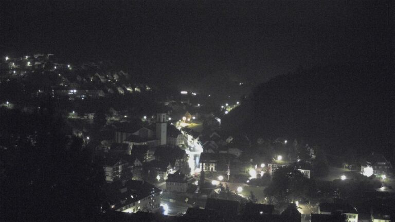 Dieses Bild zeigt eine Webcam-Aufnahme von Ottenhöfen, aufgenommen am Donnerstag, den 07.05.2026 um 02:30 Uhr