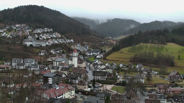 Dieses Bild zeigt eine Webcam-Aufnahme von Ottenhöfen, aufgenommen am Mittwoch, den 11.02.2026 um 14:20 Uhr