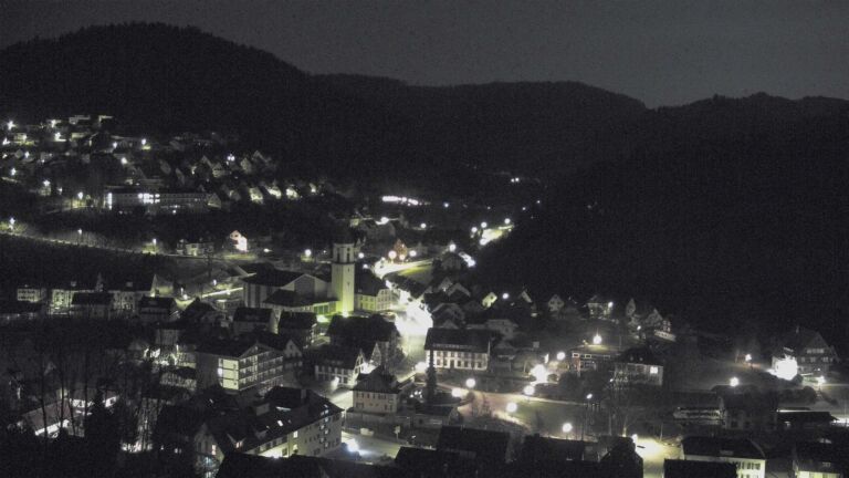 Dieses Bild zeigt eine Webcam-Aufnahme von Ottenhöfen, aufgenommen am Sonntag, den 08.03.2026 um 05:30 Uhr