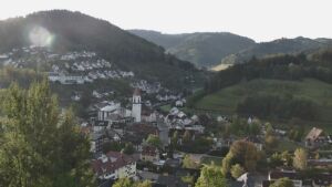 Dieses Bild zeigt eine Webcam-Aufnahme von Ottenhöfen, aufgenommen am Donnerstag, den 15.10.2026 um 09:10 Uhr