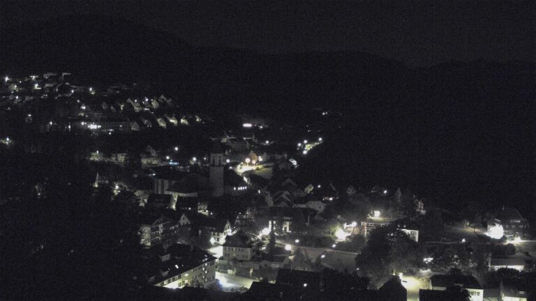 Dieses Bild zeigt eine Webcam-Aufnahme von Ottenhöfen, aufgenommen am Samstag, den 12.09.2026 um 00:00 Uhr