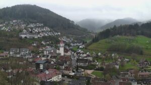 Dieses Bild zeigt eine Webcam-Aufnahme von Ottenhöfen, aufgenommen am Freitag, den 10.04.2026 um 09:10 Uhr