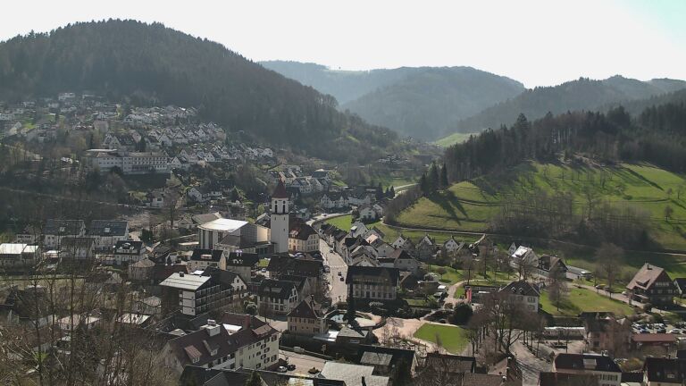 Dieses Bild zeigt eine Webcam-Aufnahme von Ottenhöfen, aufgenommen am Freitag, den 20.03.2026 um 11:00 Uhr