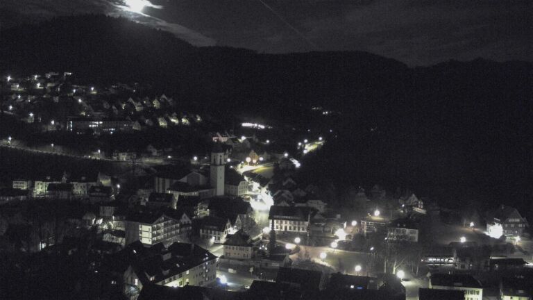 Dieses Bild zeigt eine Webcam-Aufnahme von Ottenhöfen, aufgenommen am Dienstag, den 10.02.2026 um 04:30 Uhr