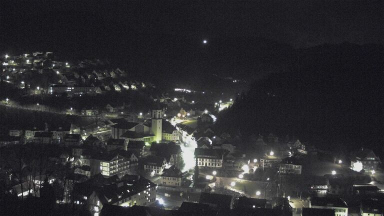 Dieses Bild zeigt eine Webcam-Aufnahme von Ottenhöfen, aufgenommen am Donnerstag, den 19.02.2026 um 05:30 Uhr