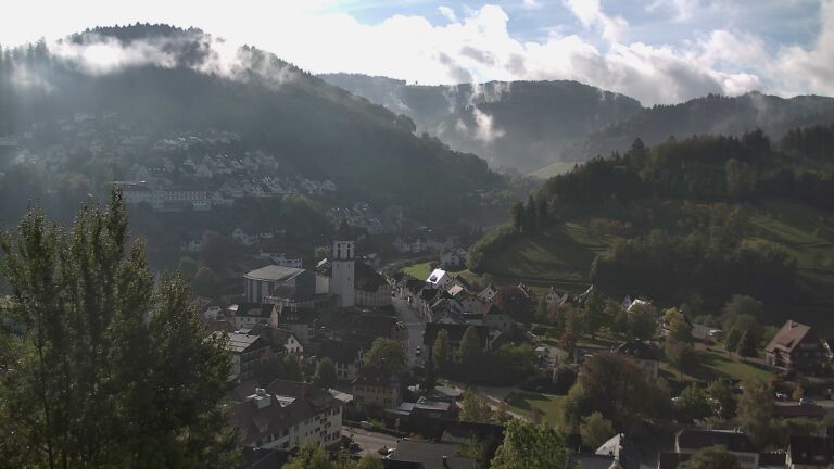 Dieses Bild zeigt eine Webcam-Aufnahme von Ottenhöfen, aufgenommen am Mittwoch, den 14.10.2026 um 10:30 Uhr