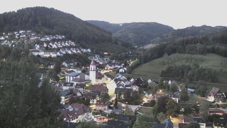 Dieses Bild zeigt eine Webcam-Aufnahme von Ottenhöfen, aufgenommen am Mittwoch, den 23.09.2026 um 06:40 Uhr