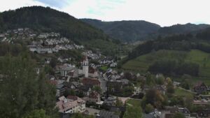 Dieses Bild zeigt eine Webcam-Aufnahme von Ottenhöfen, aufgenommen am Freitag, den 16.10.2026 um 14:10 Uhr