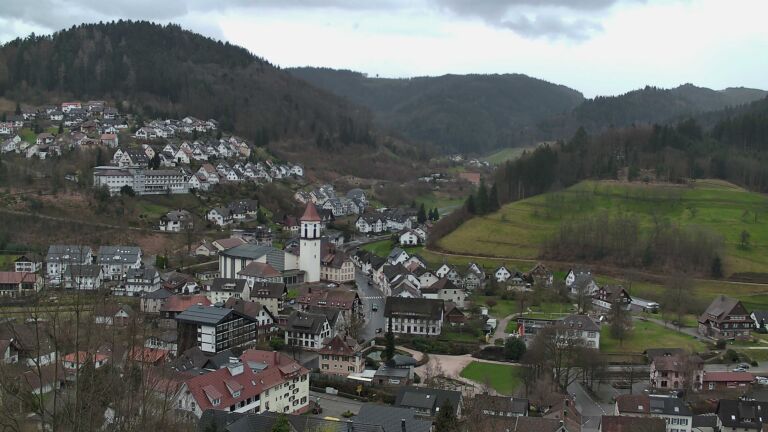 Dieses Bild zeigt eine Webcam-Aufnahme von Ottenhöfen, aufgenommen am Mittwoch, den 11.03.2026 um 16:20 Uhr