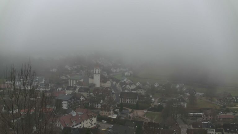 Dieses Bild zeigt eine Webcam-Aufnahme von Ottenhöfen, aufgenommen am Montag, den 22.12.2025 um 10:50 Uhr