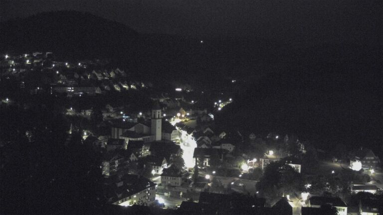 Dieses Bild zeigt eine Webcam-Aufnahme von Ottenhöfen, aufgenommen am Montag, den 31.08.2026 um 03:30 Uhr