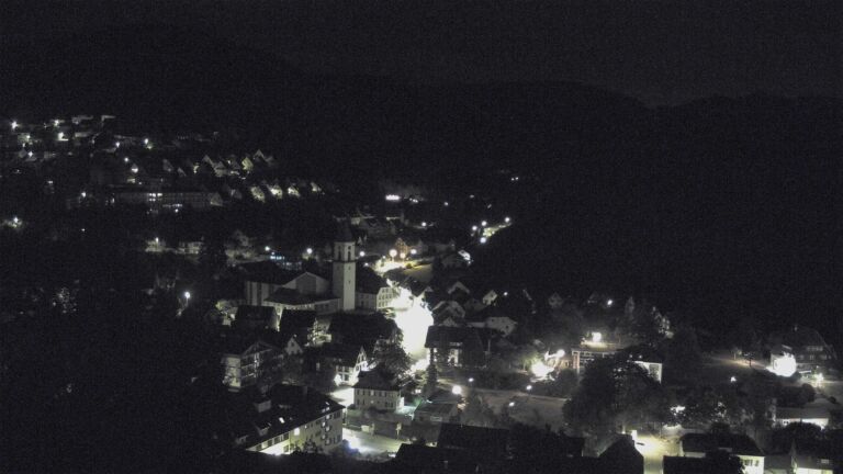 Dieses Bild zeigt eine Webcam-Aufnahme von Ottenhöfen, aufgenommen am Donnerstag, den 20.08.2026 um 02:30 Uhr
