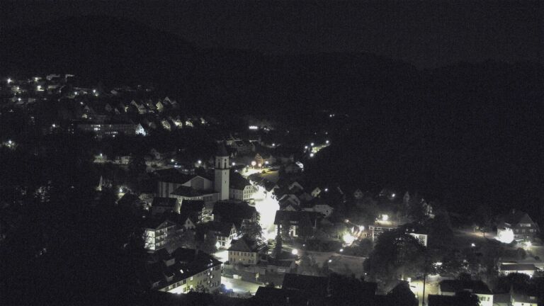 Dieses Bild zeigt eine Webcam-Aufnahme von Ottenhöfen, aufgenommen am Dienstag, den 11.08.2026 um 04:30 Uhr