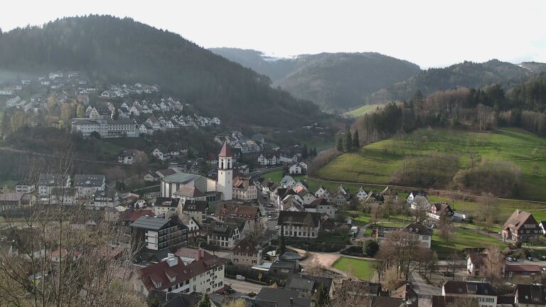 Dieses Bild zeigt eine Webcam-Aufnahme von Ottenhöfen, aufgenommen am Mittwoch, den 01.04.2026 um 09:00 Uhr