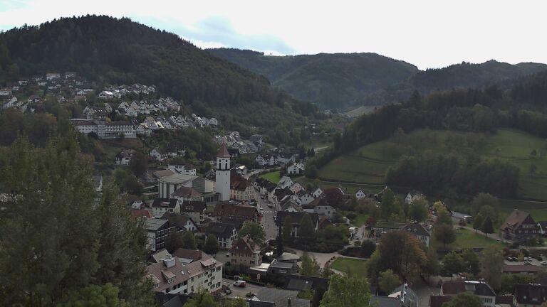 Dieses Bild zeigt eine Webcam-Aufnahme von Ottenhöfen, aufgenommen am Freitag, den 16.10.2026 um 12:40 Uhr