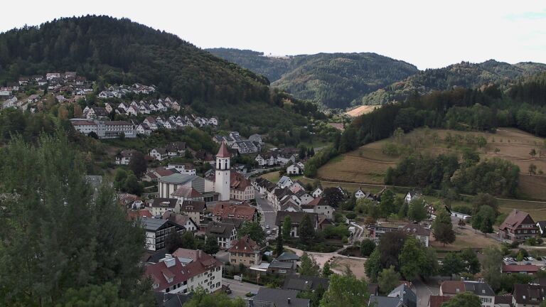 Dieses Bild zeigt eine Webcam-Aufnahme von Ottenhöfen, aufgenommen am Mittwoch, den 19.08.2026 um 09:40 Uhr